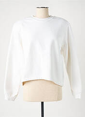 Sweat-shirt blanc MARGAUX LONNBERG pour femme seconde vue