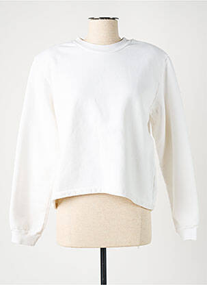 Sweat-shirt blanc MARGAUX LONNBERG pour femme