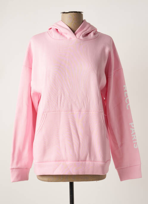 Sweat-shirt rose RECC pour femme