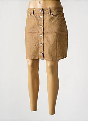 Jupe courte beige VILA femme