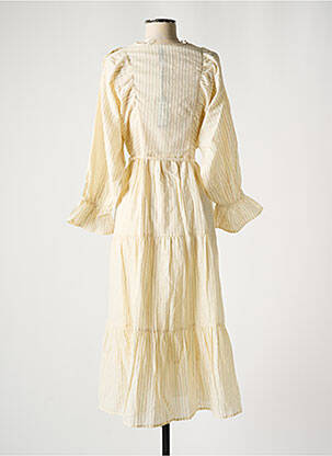 Robe mi-longue beige Y.A.S femme