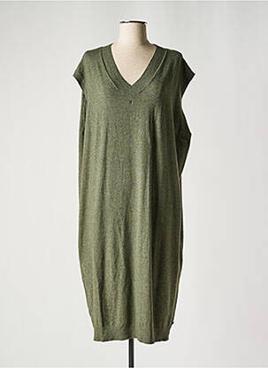 Robe courte vert PLEASE femme