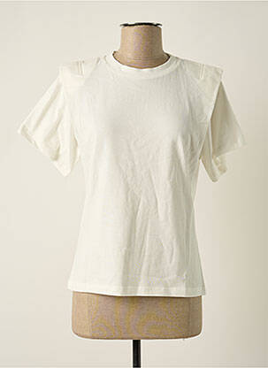 T-shirt blanc SECOND FEMALE pour femme