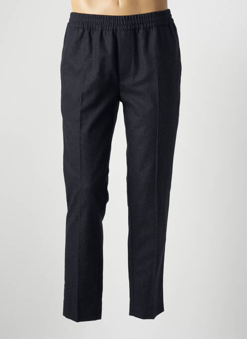 Pantalon droit bleu SAMSOE & SAMSOE pour homme