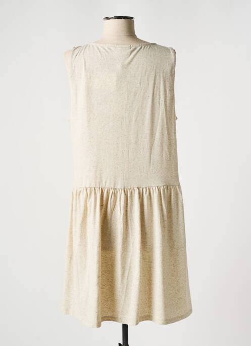 Robe courte beige VILA pour femme
