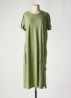 Robe mi-longue vert MAISON LABICHE femme