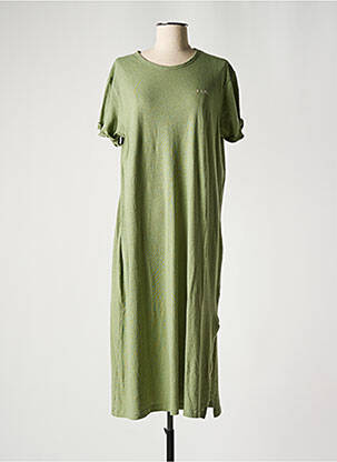 Robe mi-longue vert MAISON LABICHE pour femme