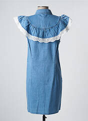 Robe courte bleu OBJECT pour femme seconde vue
