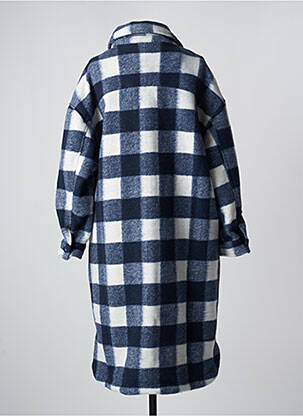 Manteau long bleu GRACE & MILA femme