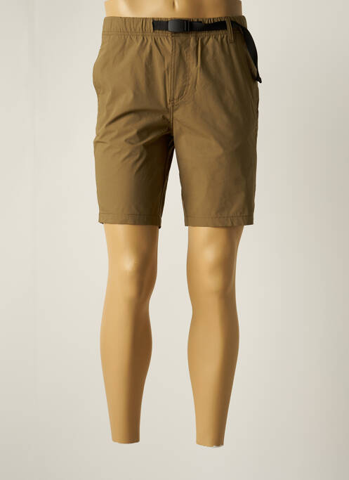 Short marron SELECTED pour homme