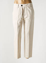 Pantalon droit blanc POMANDERE pour femme seconde vue