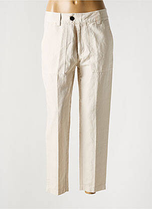 Pantalon droit blanc POMANDERE pour femme