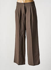 Pantalon large kaki GRACE & MILA pour femme seconde vue
