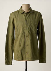 Chemise manches longues vert SAMSOE & SAMSOE pour homme seconde vue