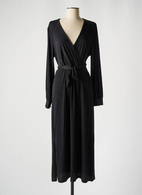 Robe mi-longue noir GRACE & MILA pour femme