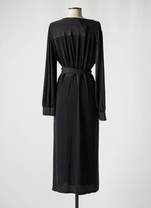 Robe mi-longue noir GRACE & MILA pour femme
