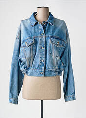 Veste en jean bleu PLEASE pour femme seconde vue