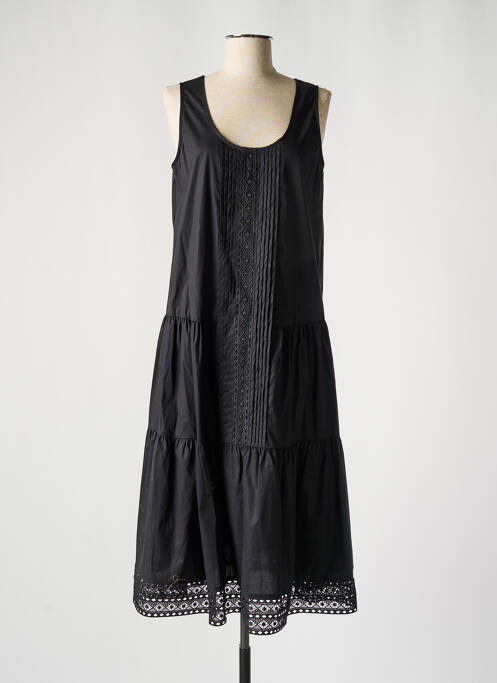 Robe mi-longue noir TWINSET pour femme