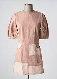 Robe courte rose SESSUN femme