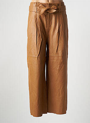 Pantalon large beige OBJECT pour femme