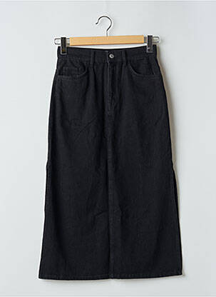 Jupe mi-longue noir SELECTED femme
