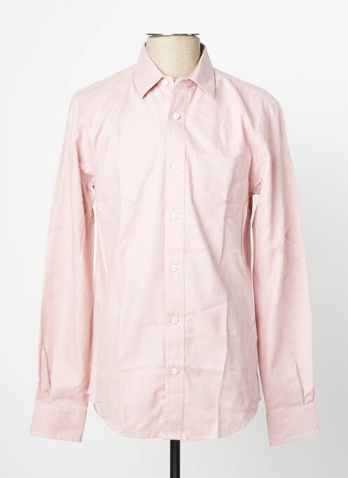 Chemise manches longues rose SCOTCH & SODA pour homme