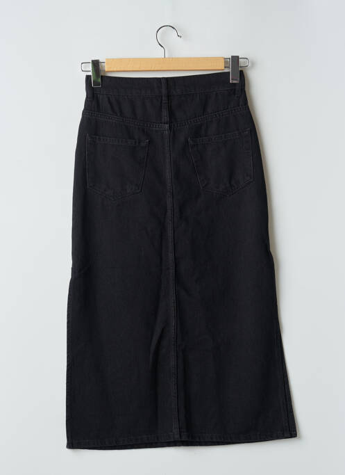 Jupe mi-longue noir SELECTED pour femme