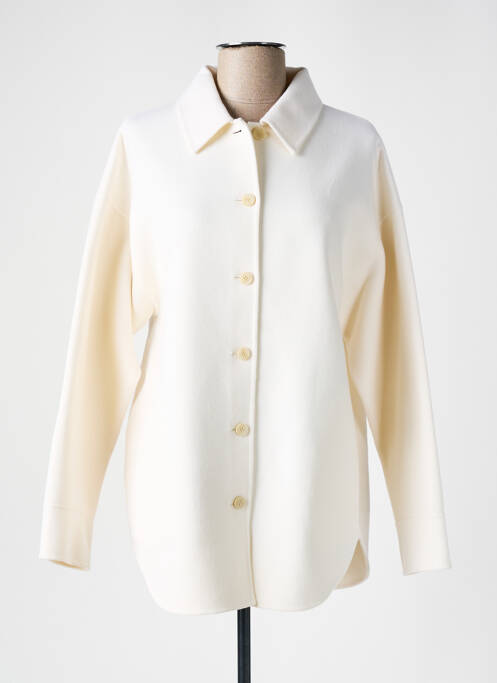 Manteau court blanc THEORY pour femme