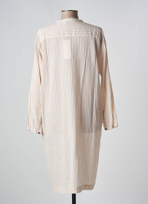 Robe mi-longue blanc POMANDERE femme