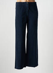 Pantalon droit bleu POMANDERE pour femme seconde vue