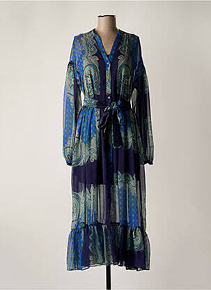 Robe longue bleu TWINSET femme