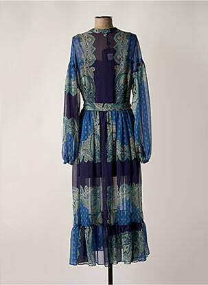 Robe longue bleu TWINSET femme