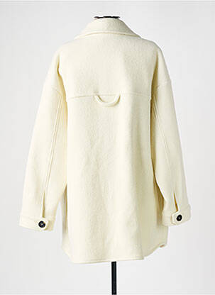 Manteau long blanc MARGAUX LONNBERG femme