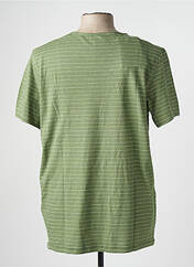 T-shirt vert SELECTED pour homme seconde vue