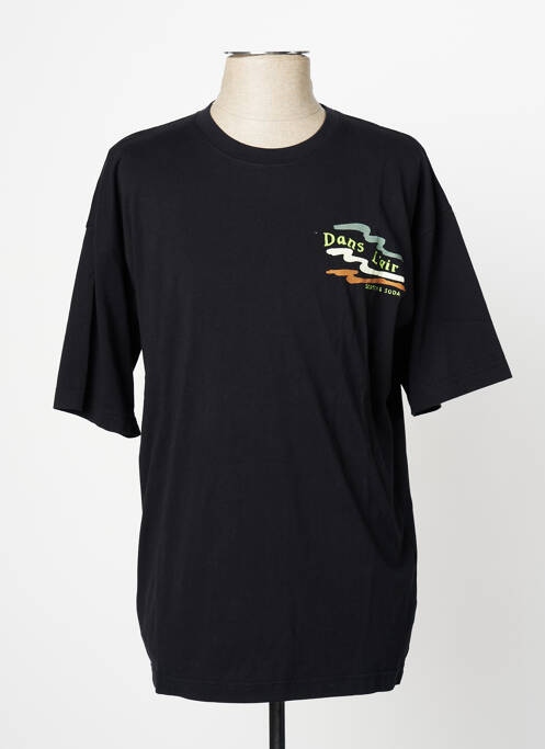 T-shirt noir SCOTCH & SODA pour homme