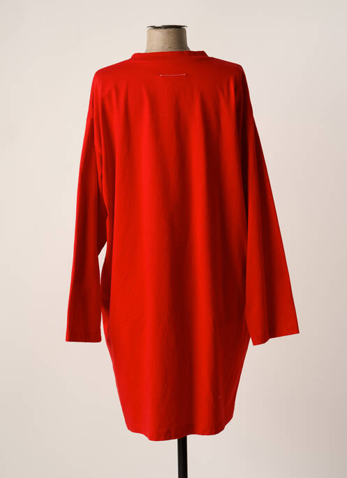 Robe courte rouge MAISON MARTIN MARGIELA pour femme