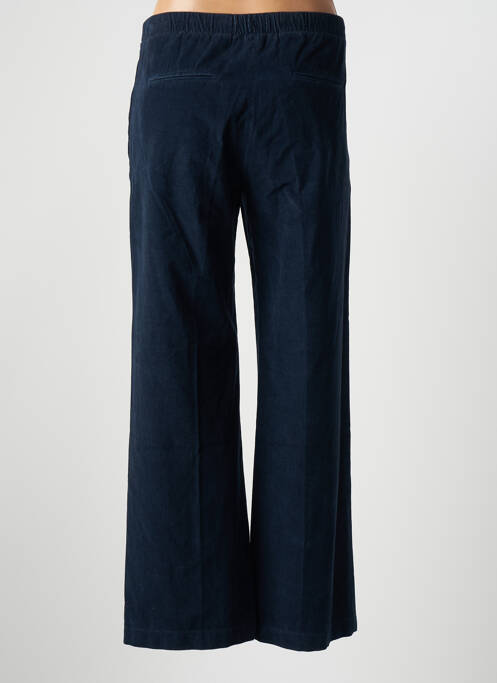 Pantalon droit bleu POMANDERE pour femme