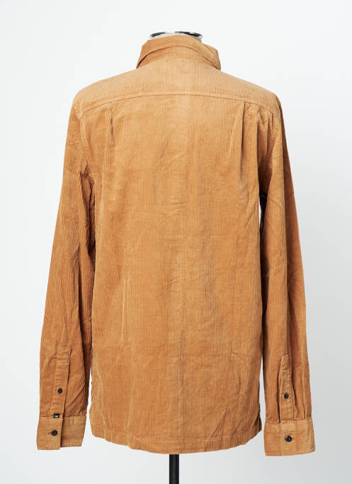 Chemise manches longues beige SCOTCH & SODA homme