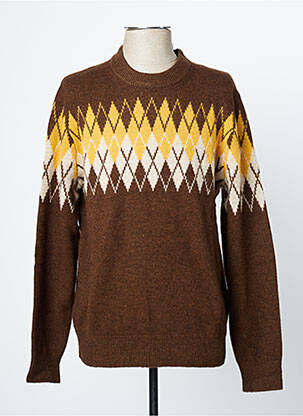 Pull marron SAMSOE & SAMSOE homme