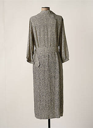 Robe mi-longue blanc SELECTED femme