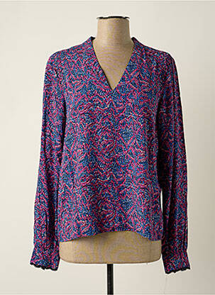 Top bleu VILA femme
