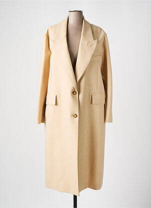 Manteau long beige MARGAUX LONNBERG pour femme