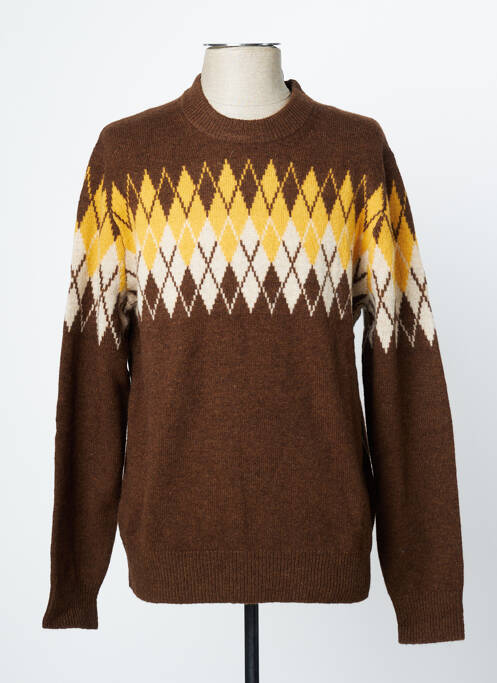 Pull marron SAMSOE & SAMSOE homme
