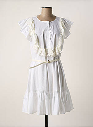 Robe courte blanc IMPERIAL femme