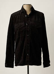 Chemise manches longues noir SAMSOE & SAMSOE homme