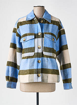 Blouson bleu SELECTED femme