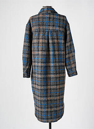 Manteau long gris OBJECT femme