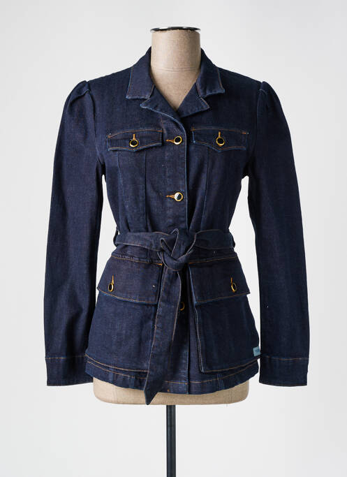 Veste en jean bleu SCOTCH & SODA pour femme