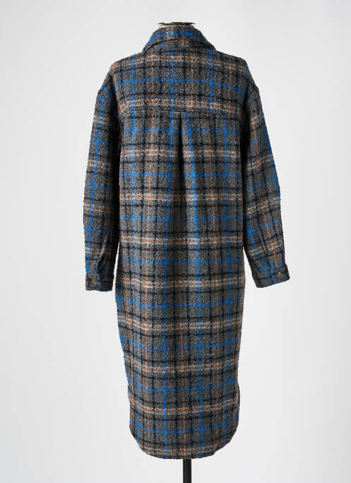 Manteau long gris OBJECT pour femme