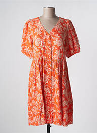 Robe courte orange Y.A.S femme